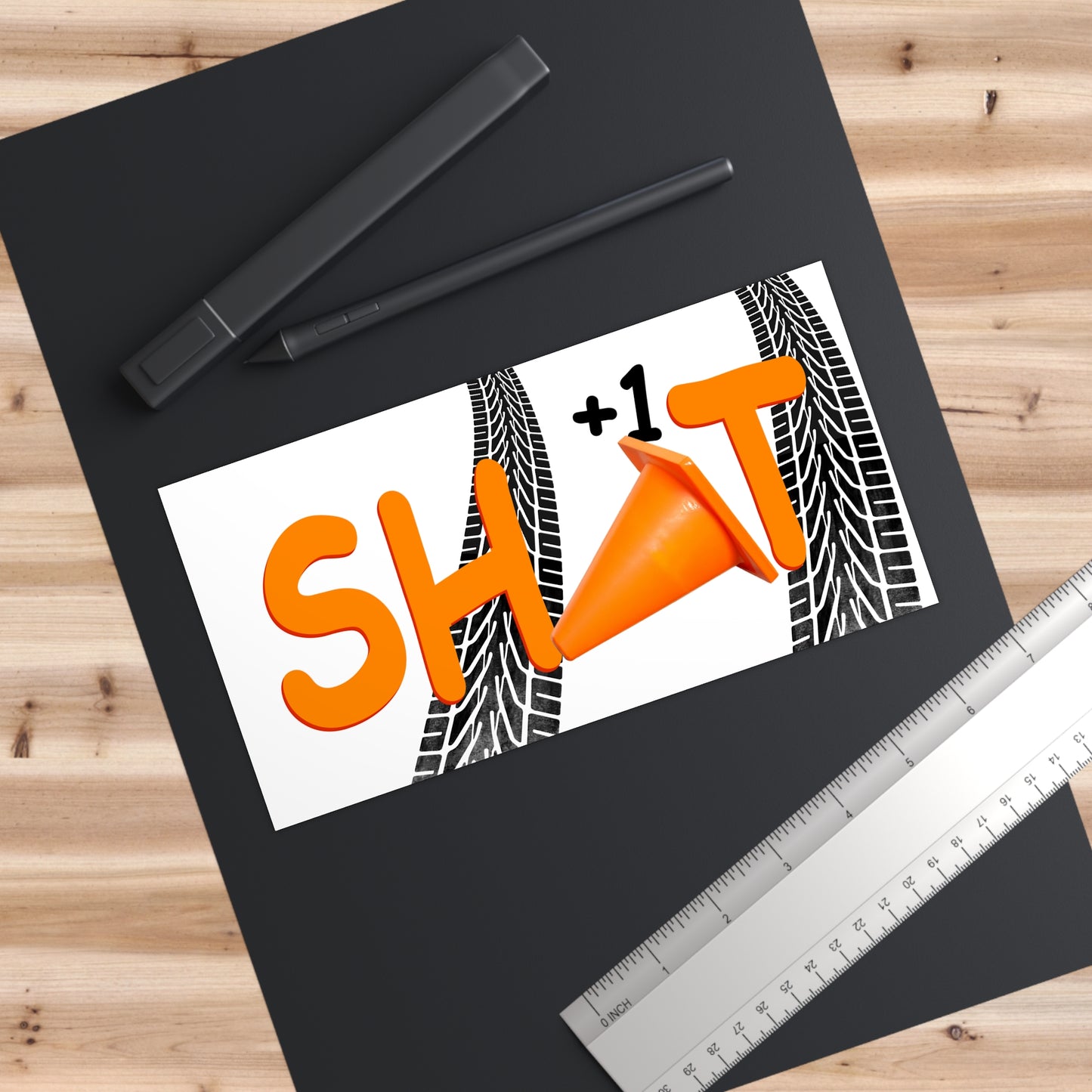Bumper Sticker - SH(cone)T