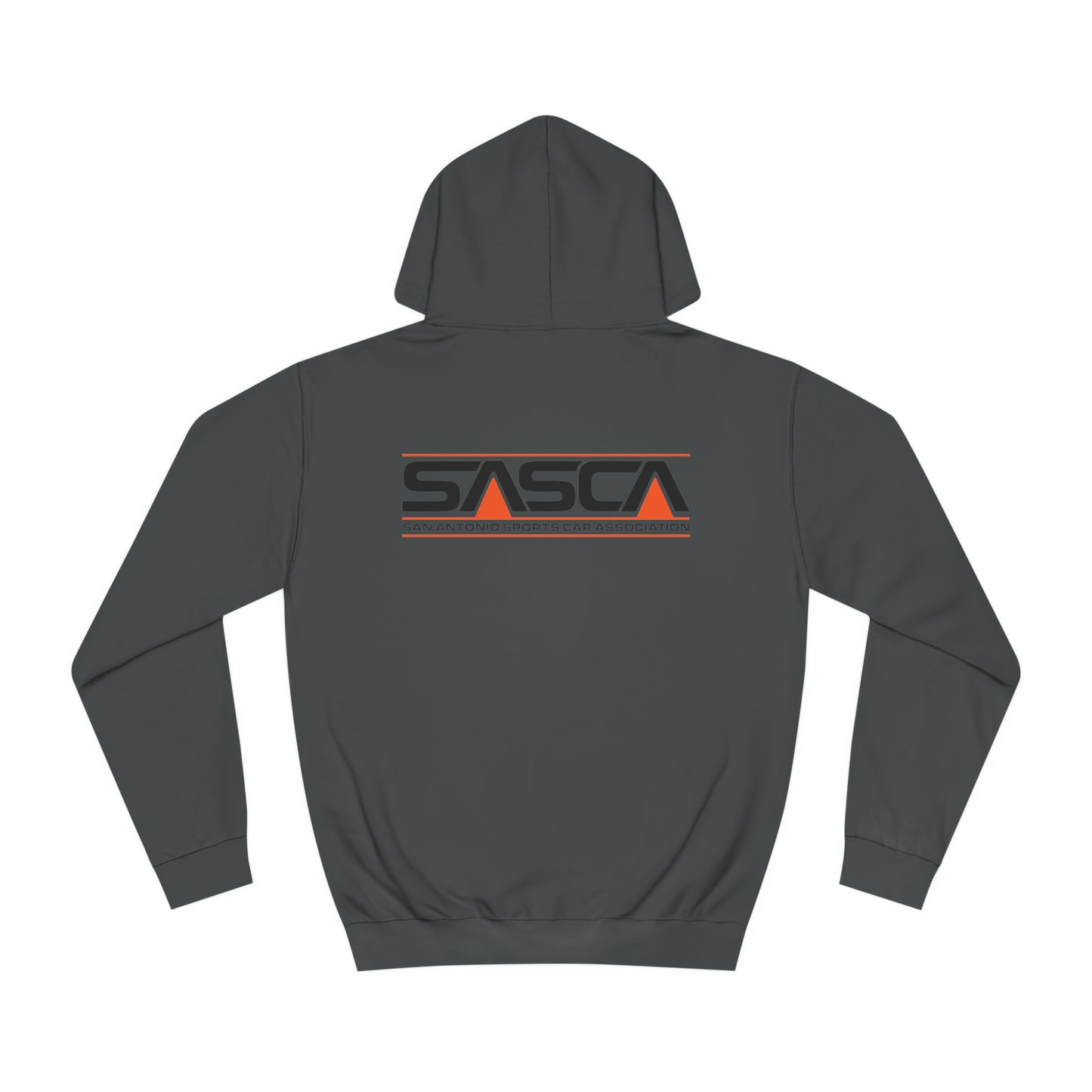 Unisex College Hoodie - Light - SASCA Logo front and back