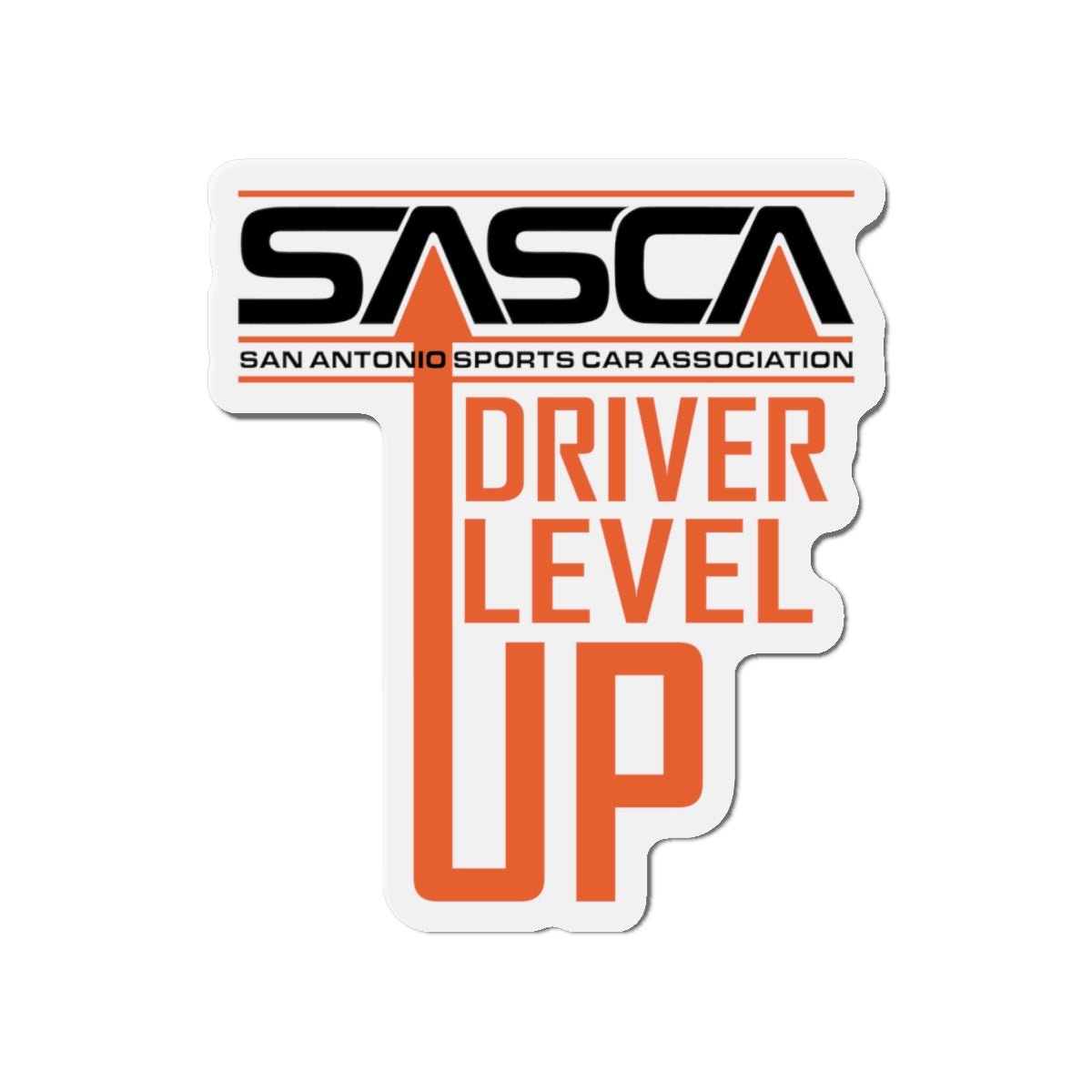 Die-Cut Magnets - SASCA Driver Level Up