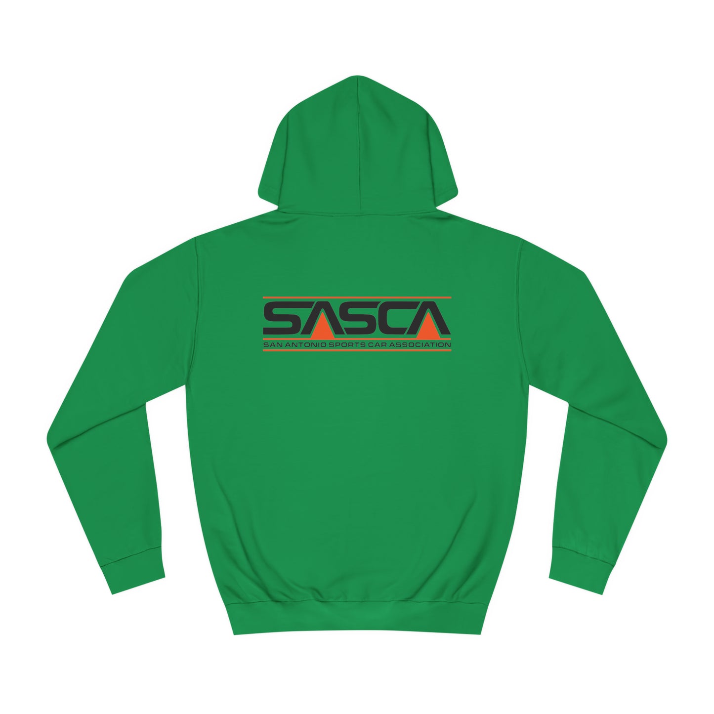 Unisex College Hoodie - Light - SASCA Logo front and back