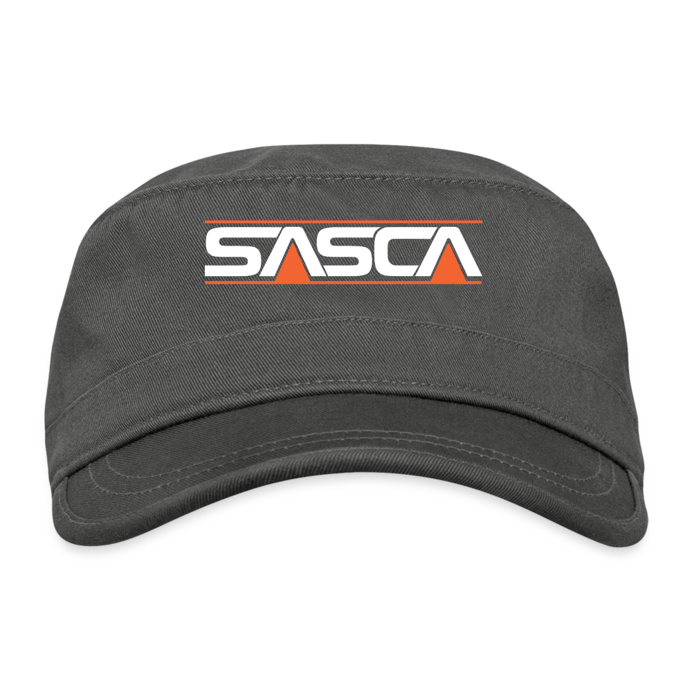 Organic Cadet Cap - charcoal