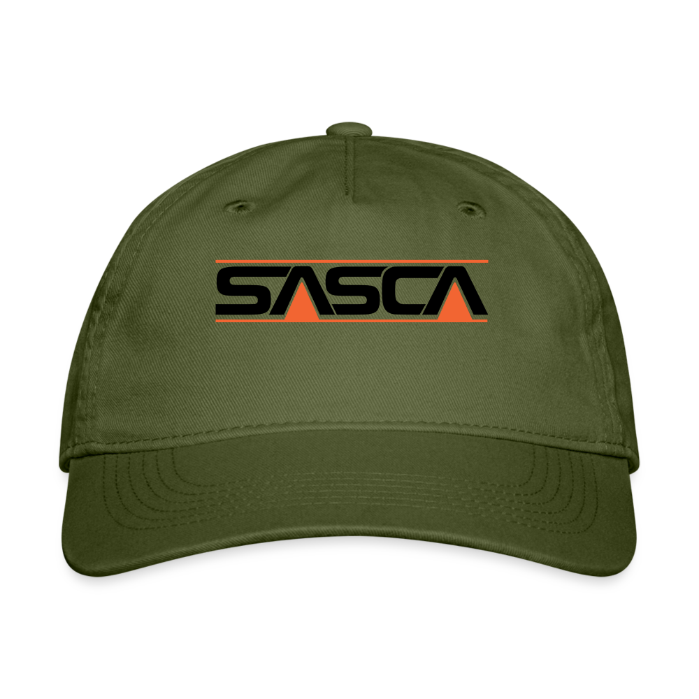 Organic Baseball Cap - olive green