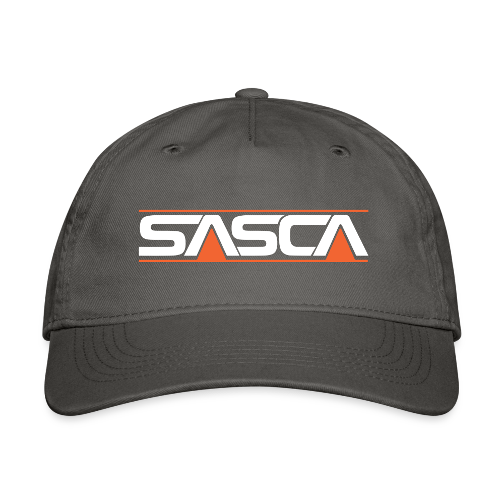 Organic Baseball Cap - charcoal