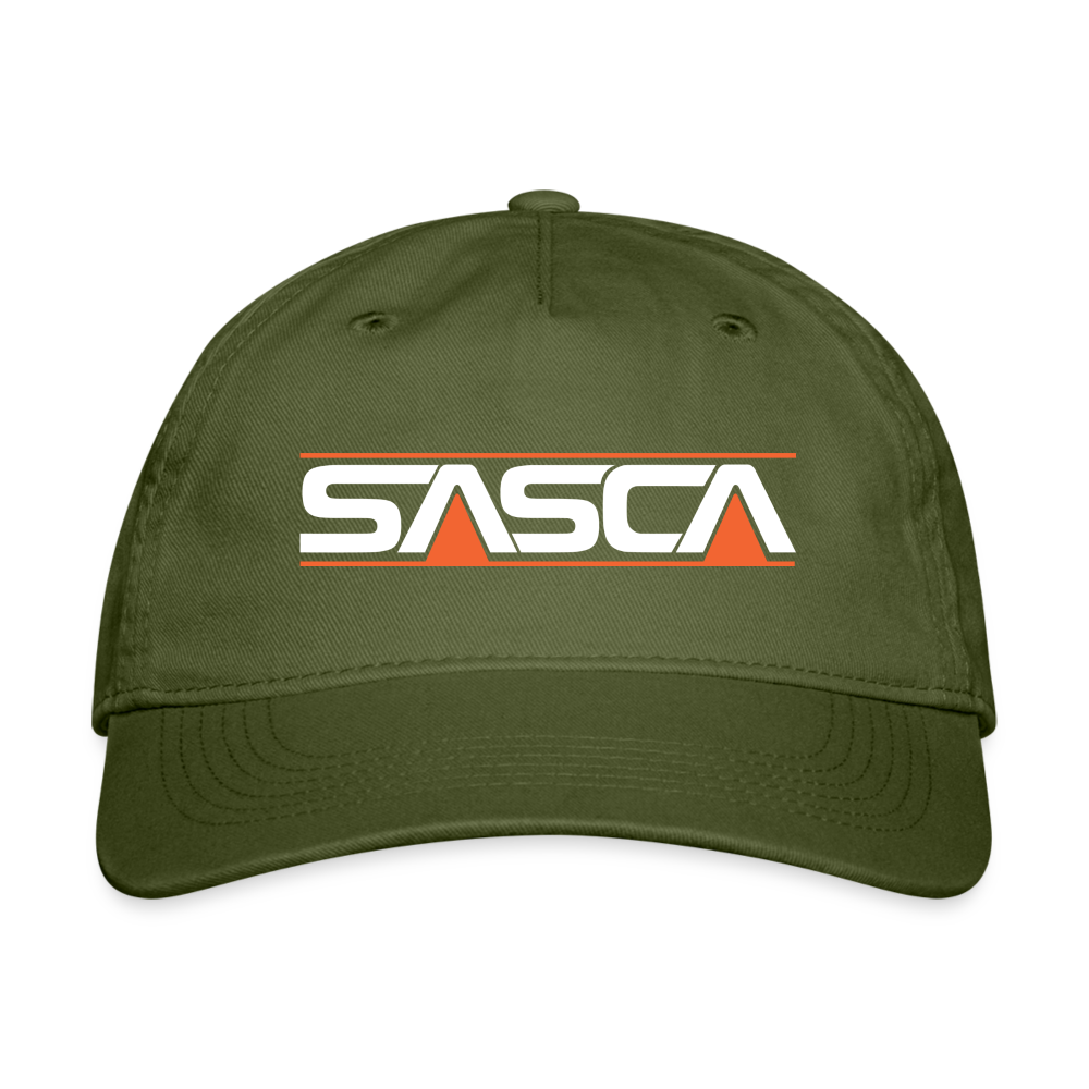 Organic Baseball Cap - olive green