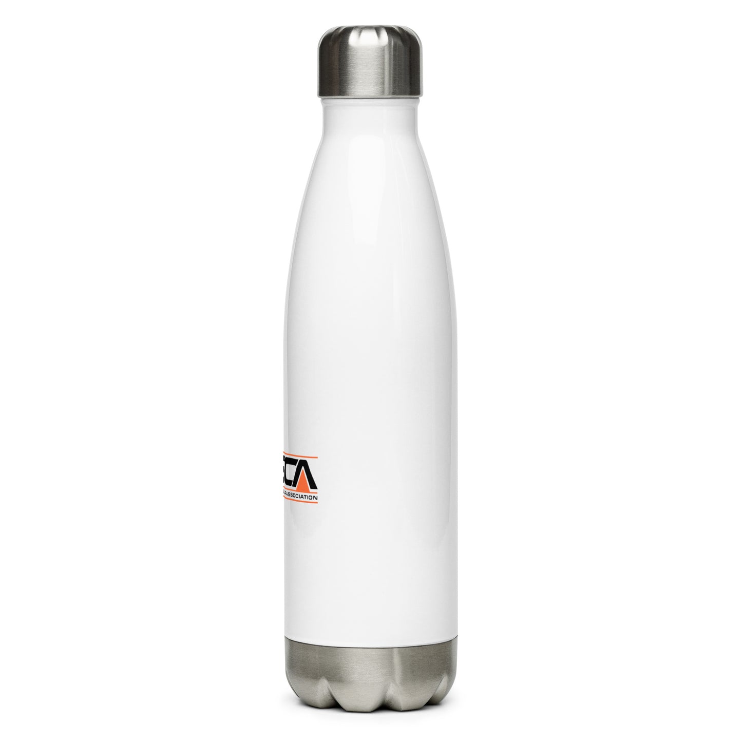 Stainless steel water bottle - white