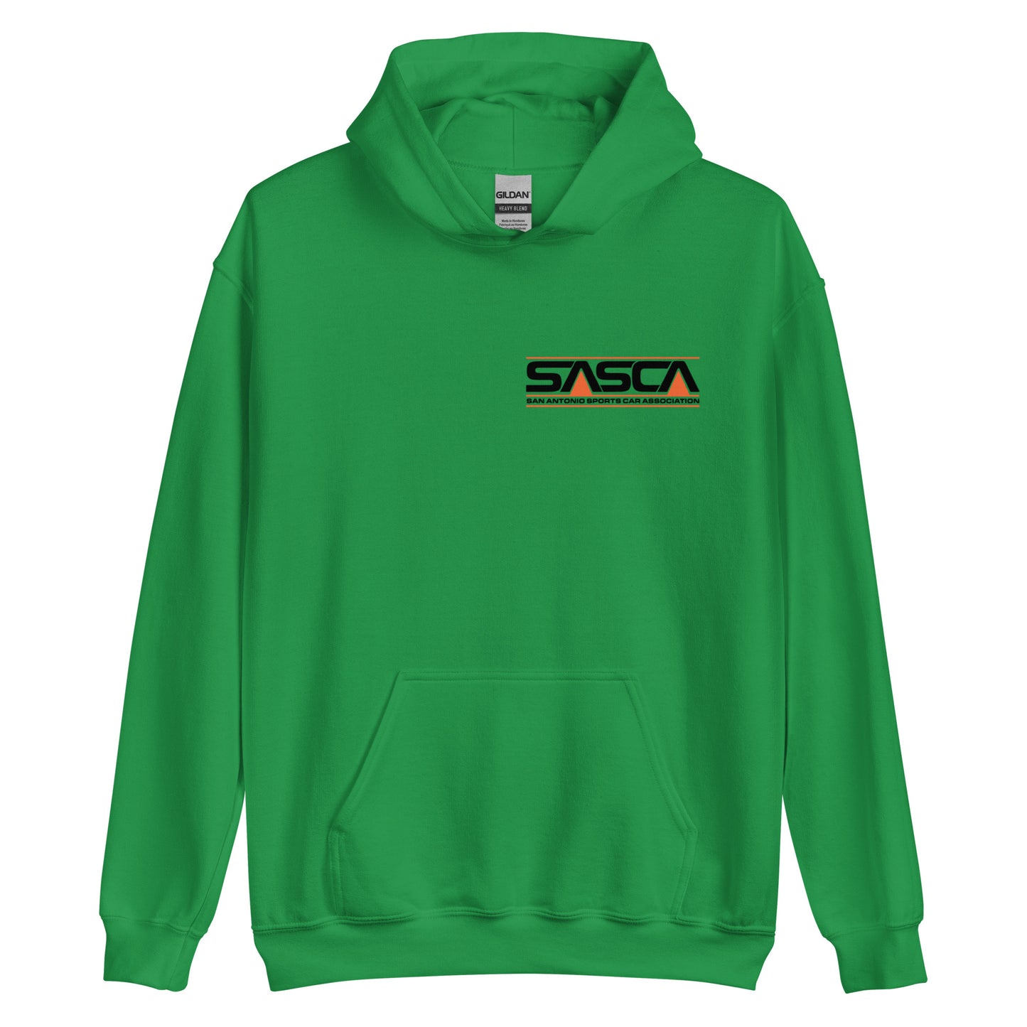 Unisex heavy blend hoodie Front and Back Logo - light