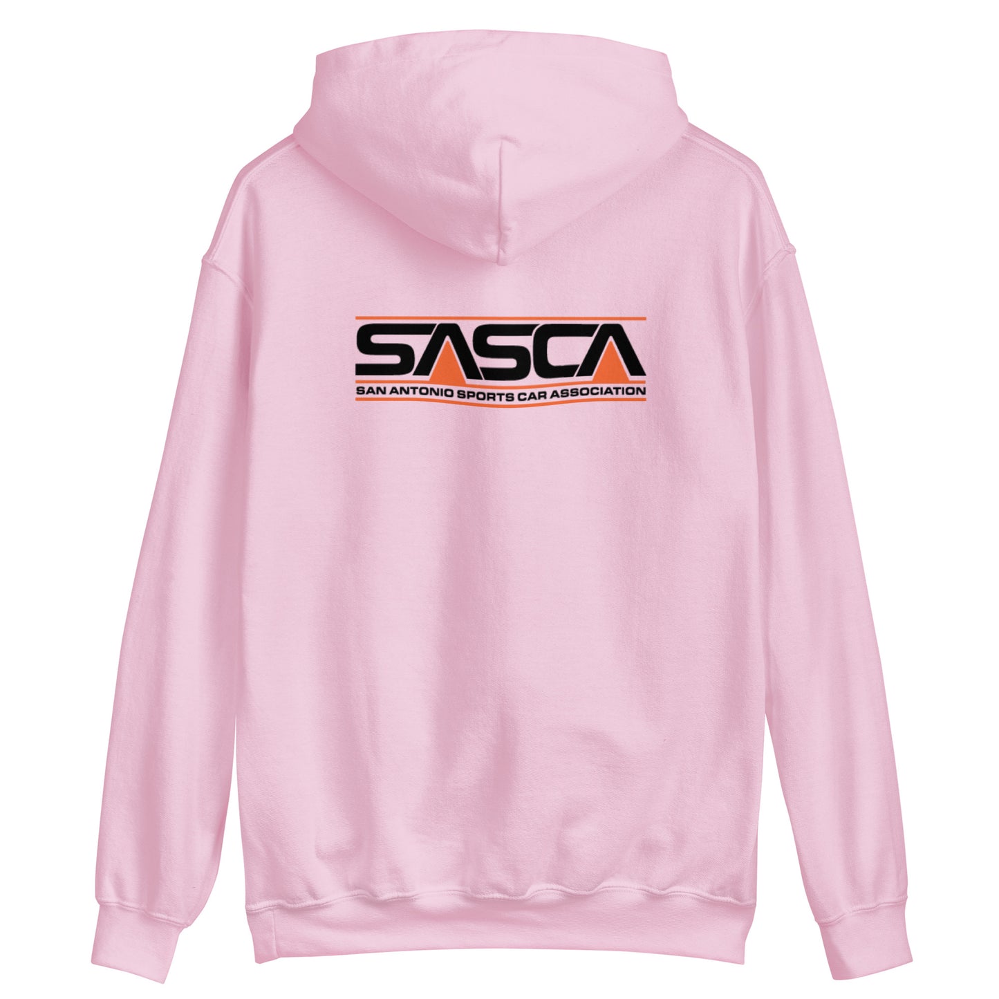 Unisex heavy blend hoodie Front and Back Logo - light