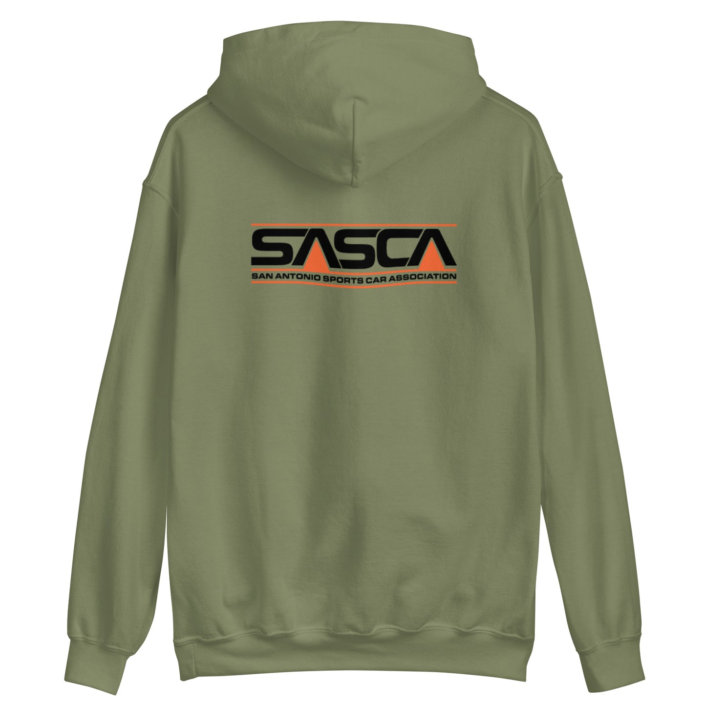 Unisex heavy blend hoodie Front and Back Logo - light