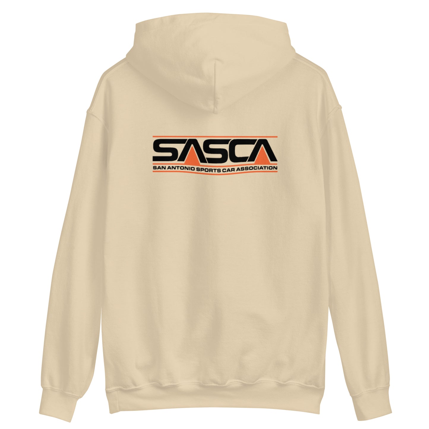 Unisex heavy blend hoodie Front and Back Logo - light