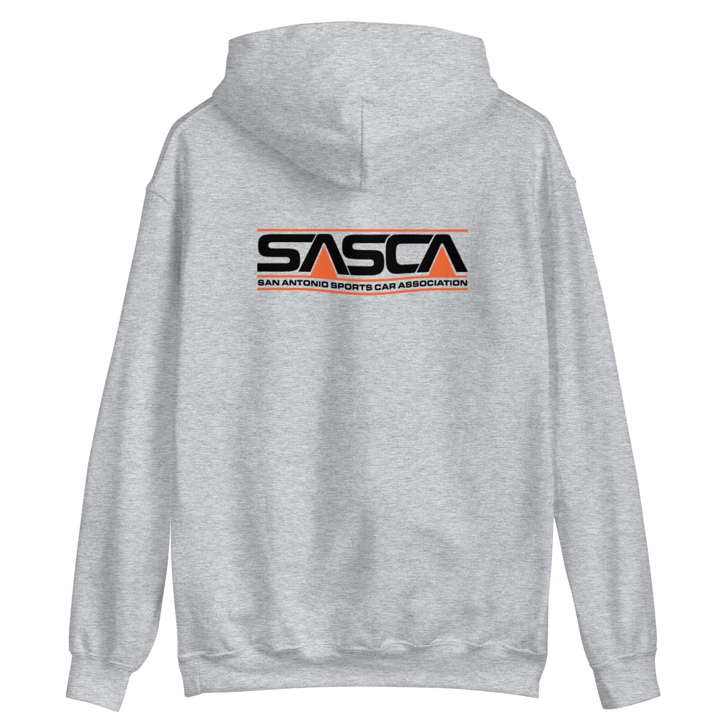 Unisex heavy blend hoodie Front and Back Logo - light