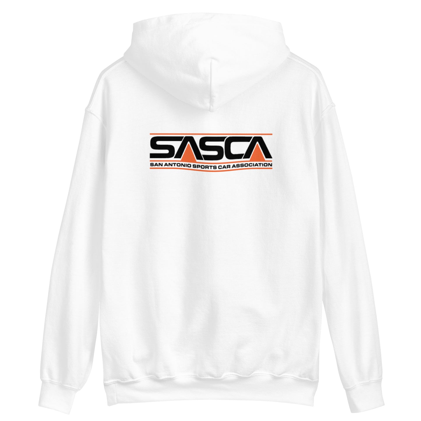 Unisex heavy blend hoodie Front and Back Logo - light