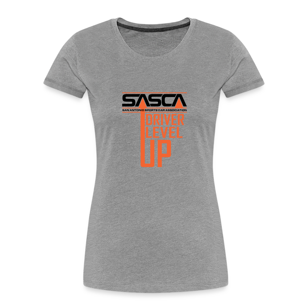 Women’s Premium Organic T-Shirt - Driver Level Up - heather gray