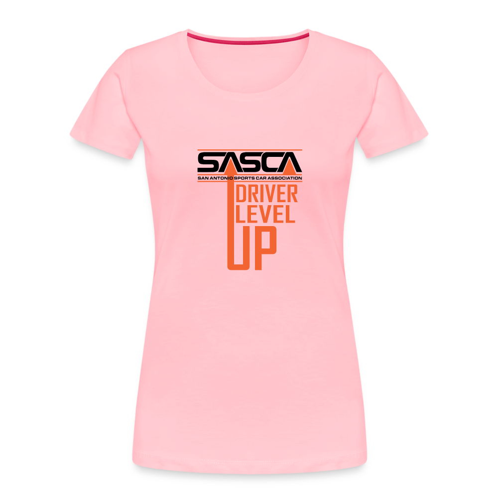 Women’s Premium Organic T-Shirt - Driver Level Up - pink