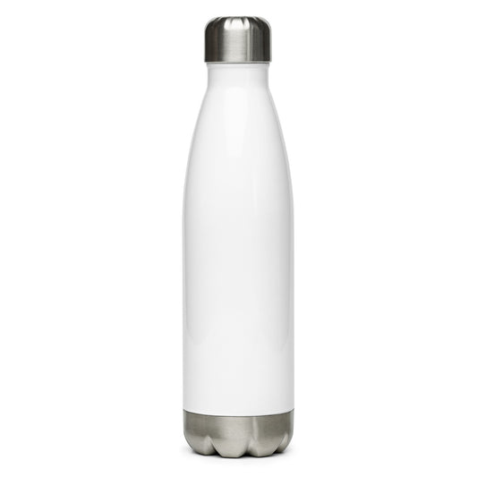 Stainless steel water bottle - white