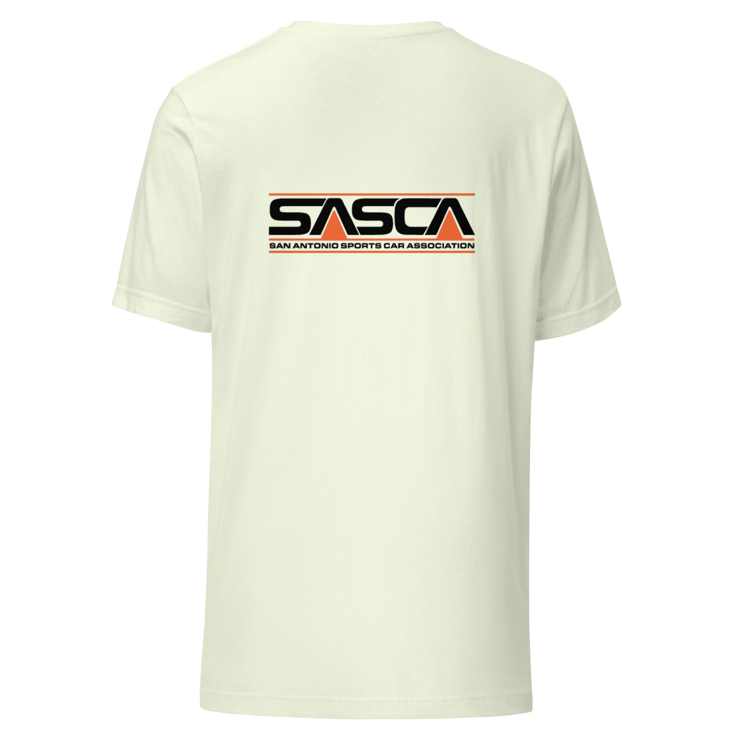 Unisex t-shirt Front and Back Logos - light shirt