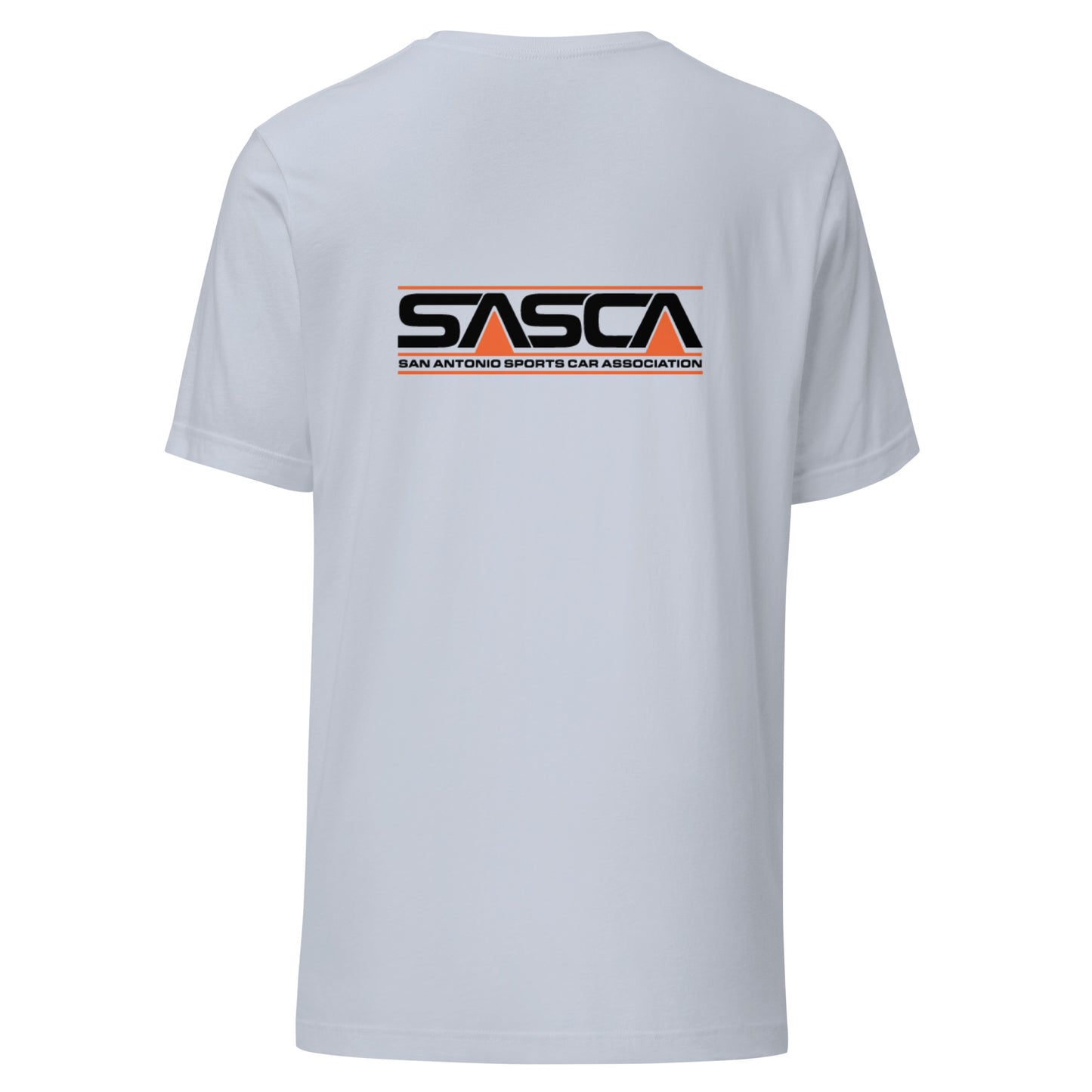 Unisex t-shirt Front and Back Logos - light shirt