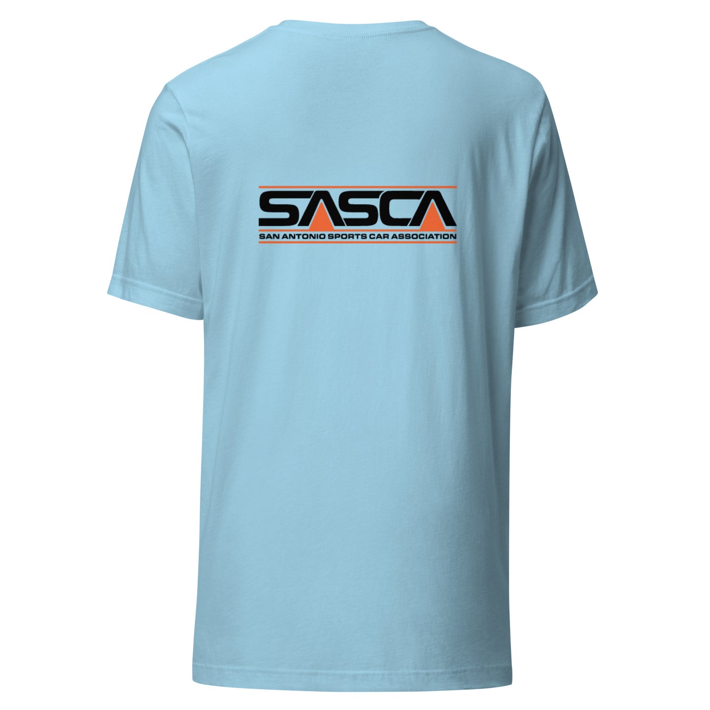 Unisex t-shirt Front and Back Logos - light shirt