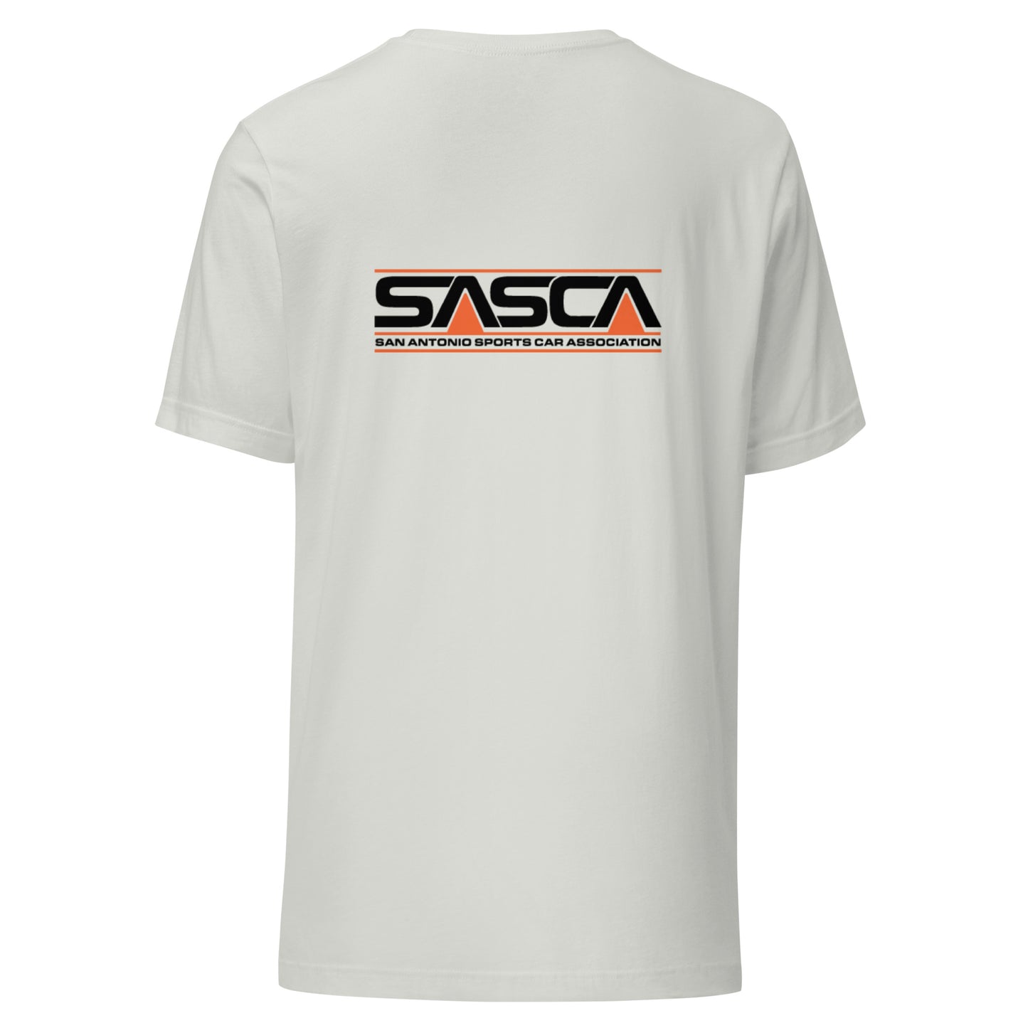 Unisex t-shirt Front and Back Logos - light shirt